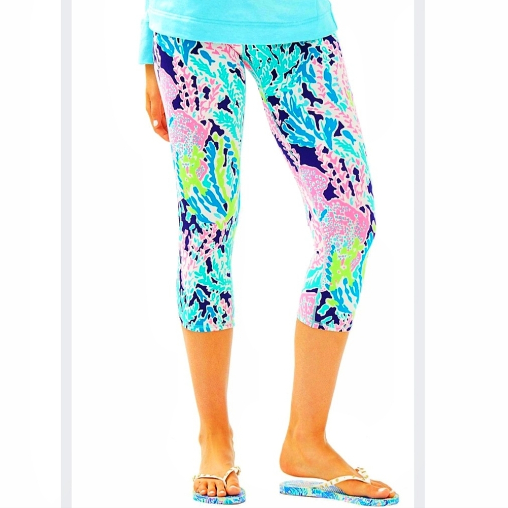 Lilly Pulitzer | Luxletic Lets Cha Cha Weekender Cropped Legging